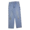 DICKIES Mens Blue Regular Fit Denim Jeans W32 L32 Carpenter Workwear