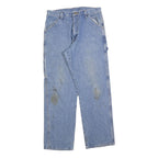 DICKIES Mens Blue Regular Fit Denim Jeans W32 L32 Carpenter Workwear