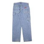DICKIES Mens Blue Regular Fit Denim Jeans W32 L32 Carpenter Workwear