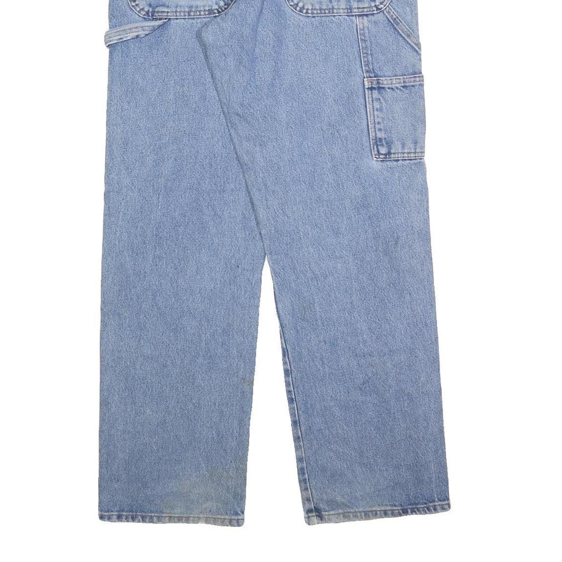 DICKIES Mens Blue Regular Fit Denim Jeans W32 L32 Carpenter Workwear