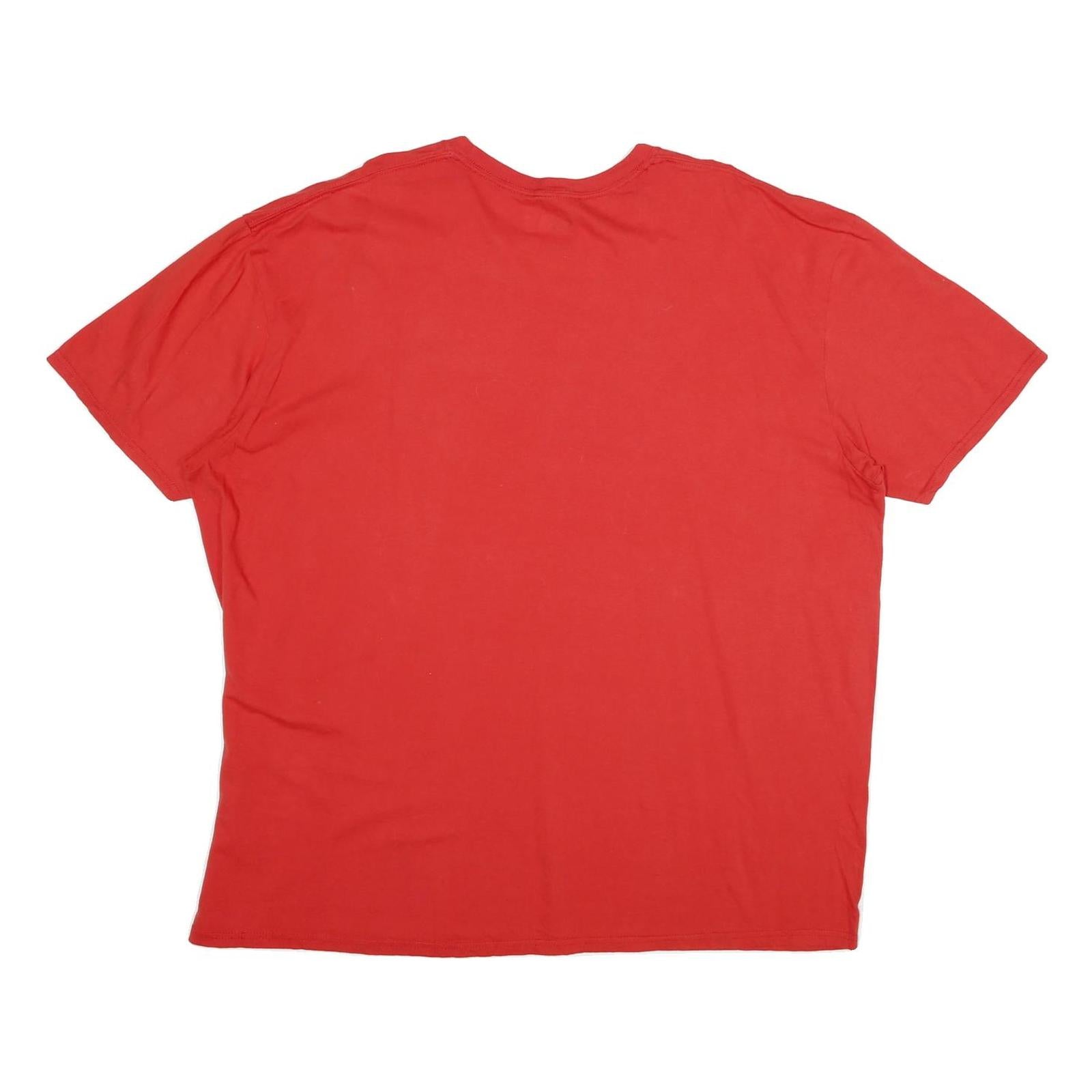 NFL Mens Red Kansas City Chiefs Graphic T-Shirt 3XL Short Sleeve Crew Neck