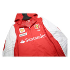PUMA X FERRARI Mens Red & White Performance Zip Jacket L Polyester Motorsport