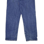 WRANGLER Mens Classic Blue Denim Jeans W36 L30 Button Closure Relaxed Fit