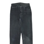 TEDDYS Womens Black Denim Regular Fit Straight Leg Cotton Blend Jeans W27 L31