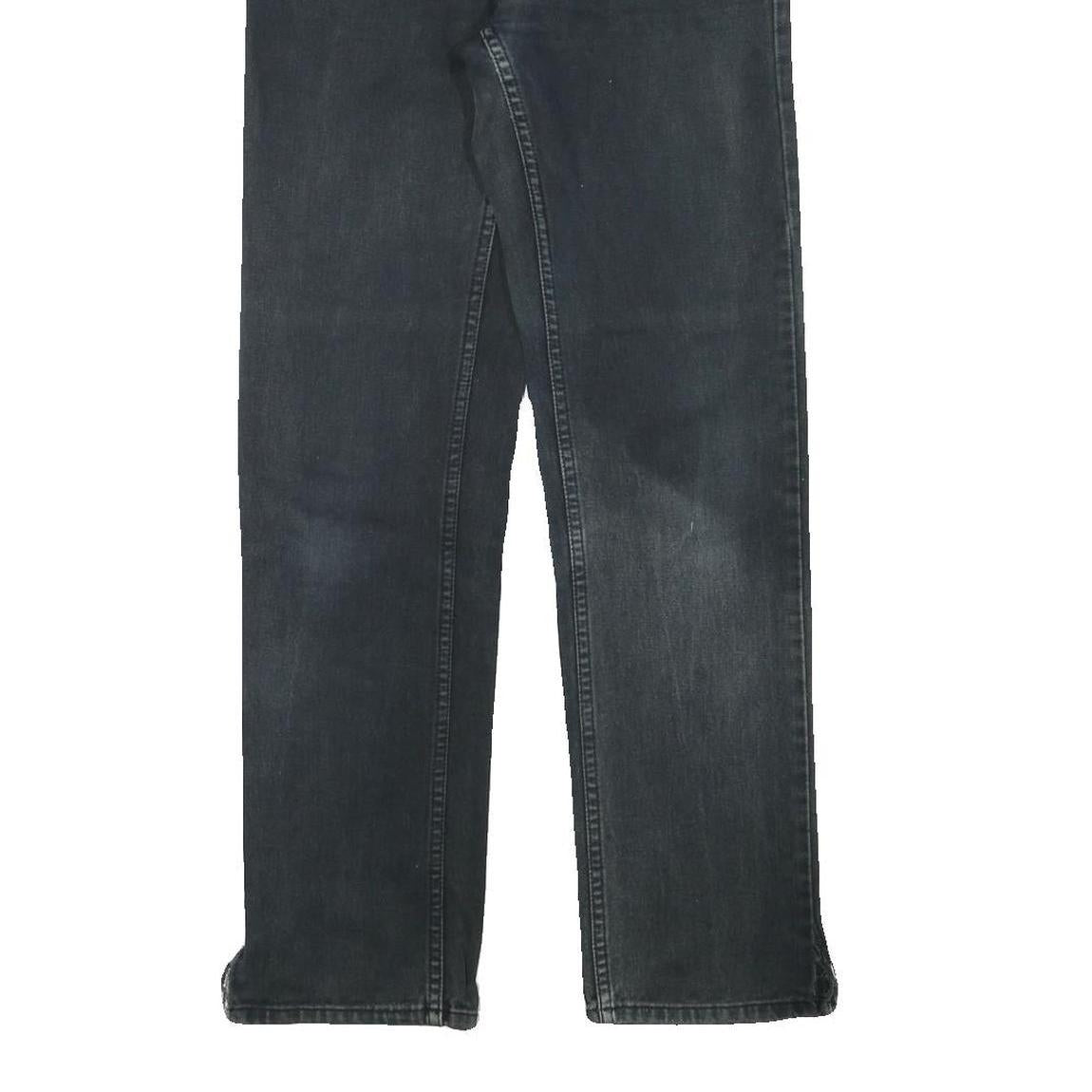 TEDDYS Womens Black Denim Regular Fit Straight Leg Cotton Blend Jeans W27 L31