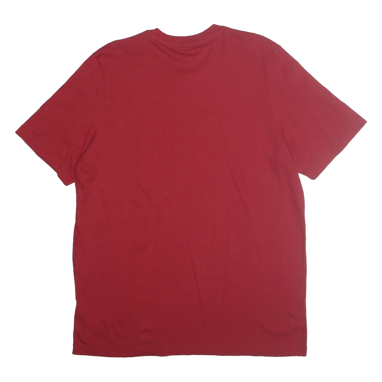 ADIDAS Mens Red IU Logo Graphic T-Shirt L Short Sleeve Crew Neck Casual