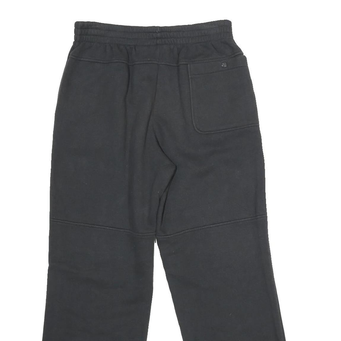 FILA Womens Joggers Black L W26 L26 Casual Cotton Blend Wide Leg Relaxed Fit