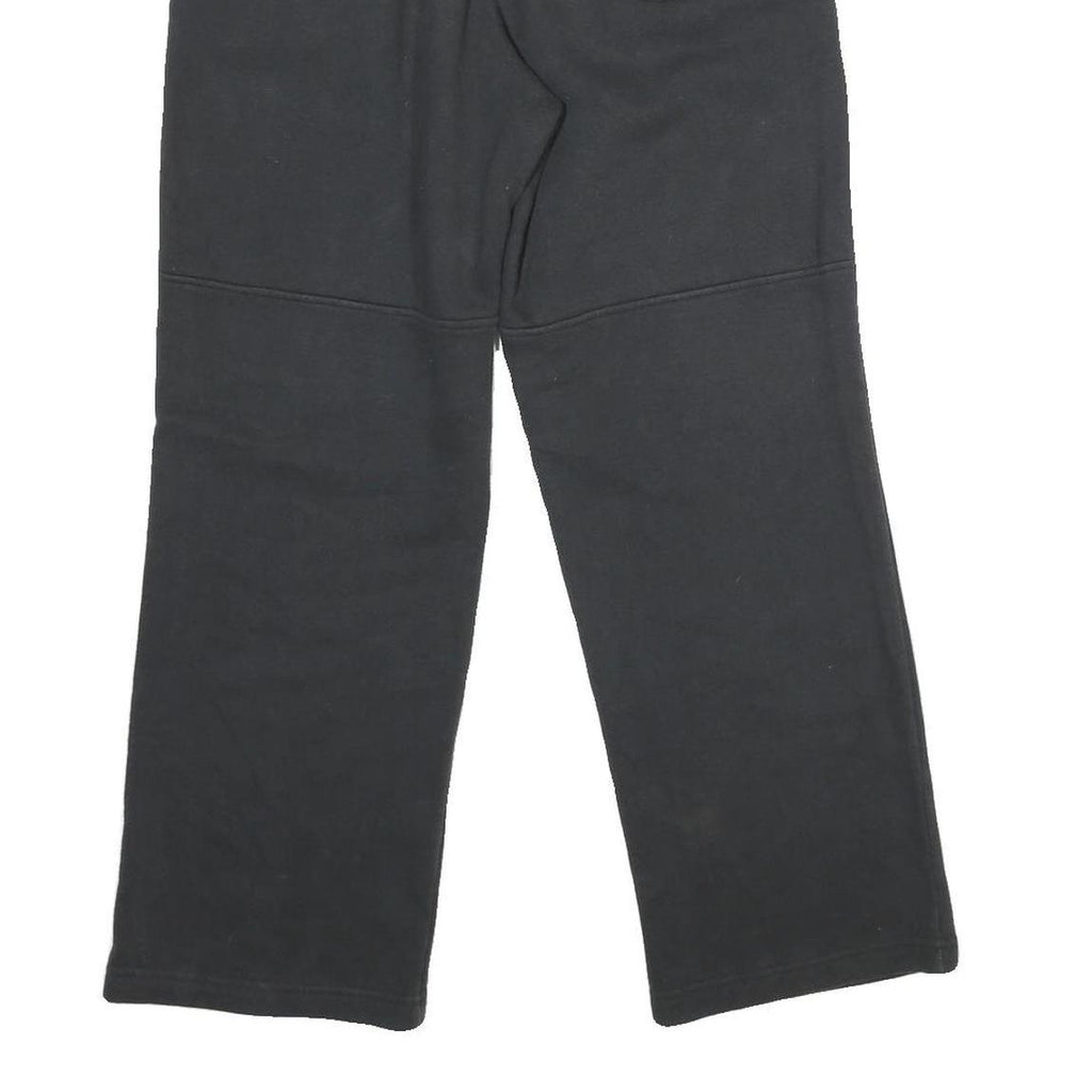 FILA Womens Joggers Black L W26 L26 Casual Cotton Blend Wide Leg Relaxed Fit