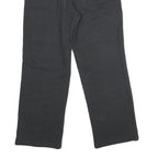 FILA Womens Joggers Black L W26 L26 Casual Cotton Blend Wide Leg Relaxed Fit