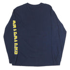 FANATICS Mens Navy Blue UC Irvine Long Sleeve Crew Neck Cotton T-Shirt M