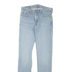 LEVI'S Mens Jeans Blue Slim Skinny Denim Light W29 L32 Zip Cotton Blend