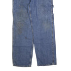 CARHARTT Mens Jeans Blue Relaxed Straight Denim Medium W36 L34 Workwear Utility