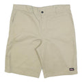 DICKIES Mens Shorts Beige XL W40 Cotton Blend Casual Workwear Pockets