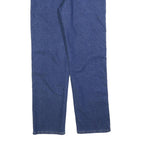 WRANGLER Mens Regular Fit Blue Denim Jeans Cotton Blend W34 L32 Classic Zip