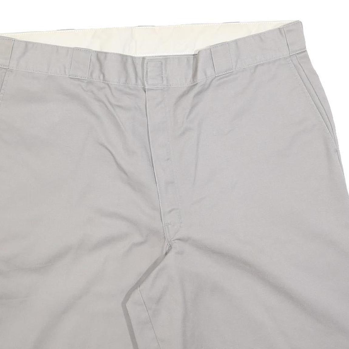 DICKIES Mens Shorts Grey Casual Cotton 2XL W42 Workwear Durable