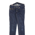 TRUE RELIGION Womens Jeans Blue Slim Skinny Denim Medium W28 L30 Stylish