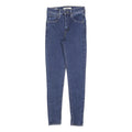 LEVI'S Big E Womens Jeans Blue Slim Skinny Denim W25 L28 Stretch Cotton Blend