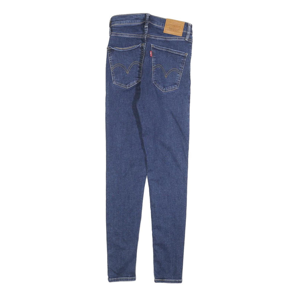 LEVI'S Big E Womens Jeans Blue Slim Skinny Denim W25 L28 Stretch Cotton Blend
