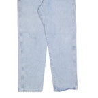 WRANGLER Mens Regular Fit Blue Denim Light Wash Jeans W36 L30 Classic Zip