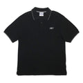 REEBOK Mens Black Polo Shirt S Cotton Blend Short Sleeve Plain Casual Wear