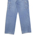 CARHARTT Mens Jeans Blue Slim Straight Denim Medium W28 L30 Workwear Pocket