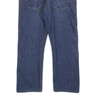 LEVI'S 501 Mens Jeans Blue Regular Straight Denim Medium W32 L25 Classic Button