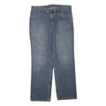 CARHARTT Mens Regular Fit Blue Denim Jeans W36 L32 Zip Cotton Blend Classic