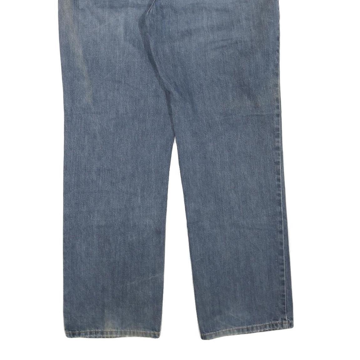 CARHARTT Mens Regular Fit Blue Denim Jeans W36 L32 Zip Cotton Blend Classic