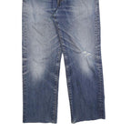 LEVI'S 751 Mens Jeans Blue Relaxed Straight Denim Medium W34 L28 Classic Fit