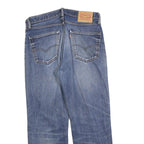 LEVI'S 751 Mens Jeans Blue Relaxed Straight Denim Medium W34 L28 Classic Fit