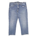 LEVI'S 505 Mens Jeans Blue Regular Straight Denim Medium W34 L24 Classic Fit Zip