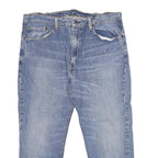 LEVI'S 505 Mens Jeans Blue Regular Straight Denim Medium W34 L24 Classic Fit Zip