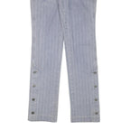 DIESEL Womens Regular Blue Jeans Denim W26 L31 Button Detail Side