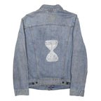 LEVI'S Mens Blue Denim Shirt M Cotton Long Sleeve Button Closure Casual