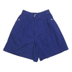 SEPERATE ISSUE Womens Blue Casual Shorts XXS W24 Relaxed Fit Button Closure
