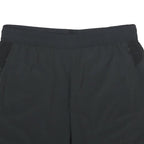 NIKE Mens Casual Black Sports Shorts L W34 Polyester Blend Drawstring Pockets