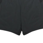 NIKE Mens Casual Black Sports Shorts L W34 Polyester Blend Drawstring Pockets