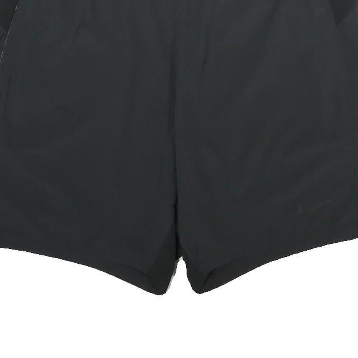 NIKE Mens Casual Black Sports Shorts L W34 Polyester Blend Drawstring Pockets