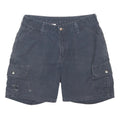 CARHARTT Womens Shorts Navy Blue Casual Cargo M W30 Comfortable Workwear