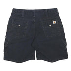 CARHARTT Womens Shorts Navy Blue Casual Cargo M W30 Comfortable Workwear