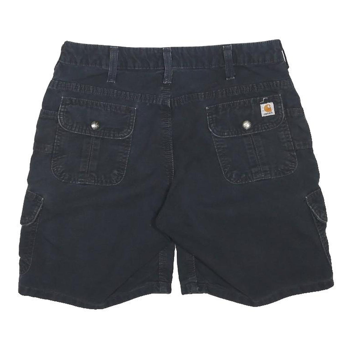 CARHARTT Womens Shorts Navy Blue Casual Cargo M W30 Comfortable Workwear