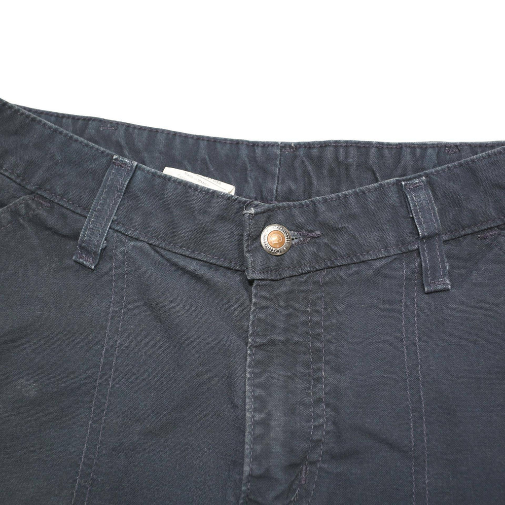 CARHARTT Womens Shorts Navy Blue Casual Cargo M W30 Comfortable Workwear
