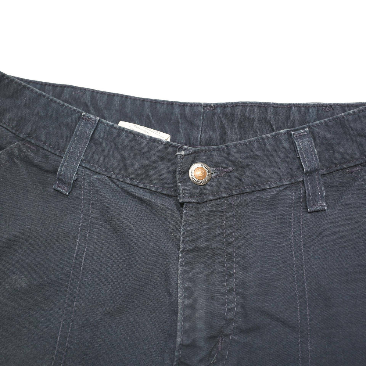 CARHARTT Womens Shorts Navy Blue Casual Cargo M W30 Comfortable Workwear