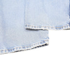 DICKIES Mens Blue Regular Straight Denim Light Cotton Jeans W32 L32 Classic Zip