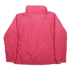 COLUMBIA Womens Red Nylon Jacket XL Zip Outdoor Plain Lightweight Waterproof