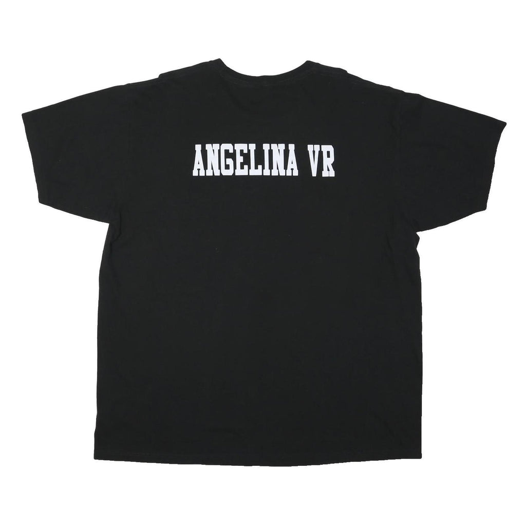 METALICA Mens Black Ride The Lightning Graphic T-Shirt 2XL Short Sleeve Crew