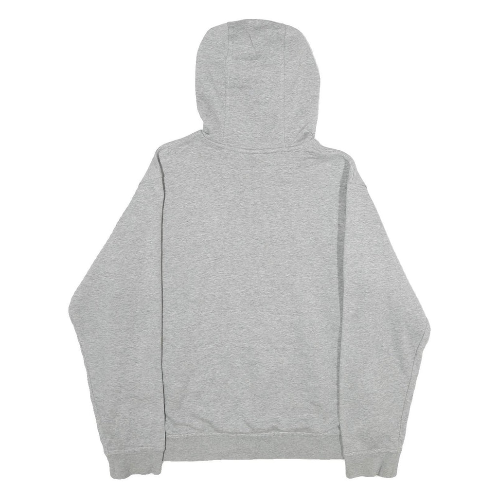 NIKE Mens Grey Norcal Graphic Pullover Hoodie M Cotton Blend Casual Sweatshirt