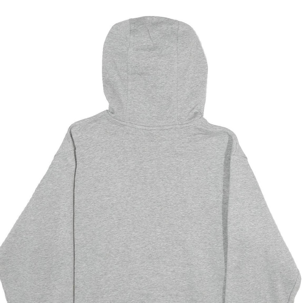 NIKE Mens Grey Norcal Graphic Pullover Hoodie M Cotton Blend Casual Sweatshirt