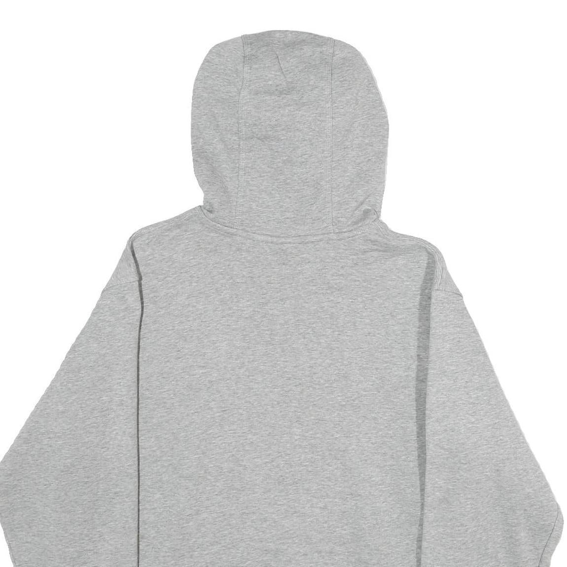 NIKE Mens Grey Norcal Graphic Pullover Hoodie M Cotton Blend Casual Sweatshirt