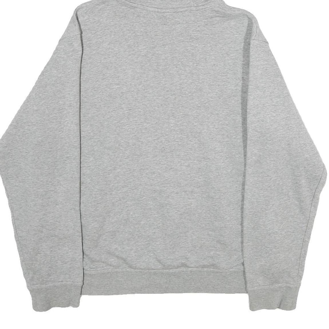 NIKE Mens Grey Norcal Graphic Pullover Hoodie M Cotton Blend Casual Sweatshirt